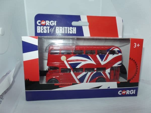 Corgi GS82336 Best of British London Routemaster Bus Union Jack  1:64 Scale